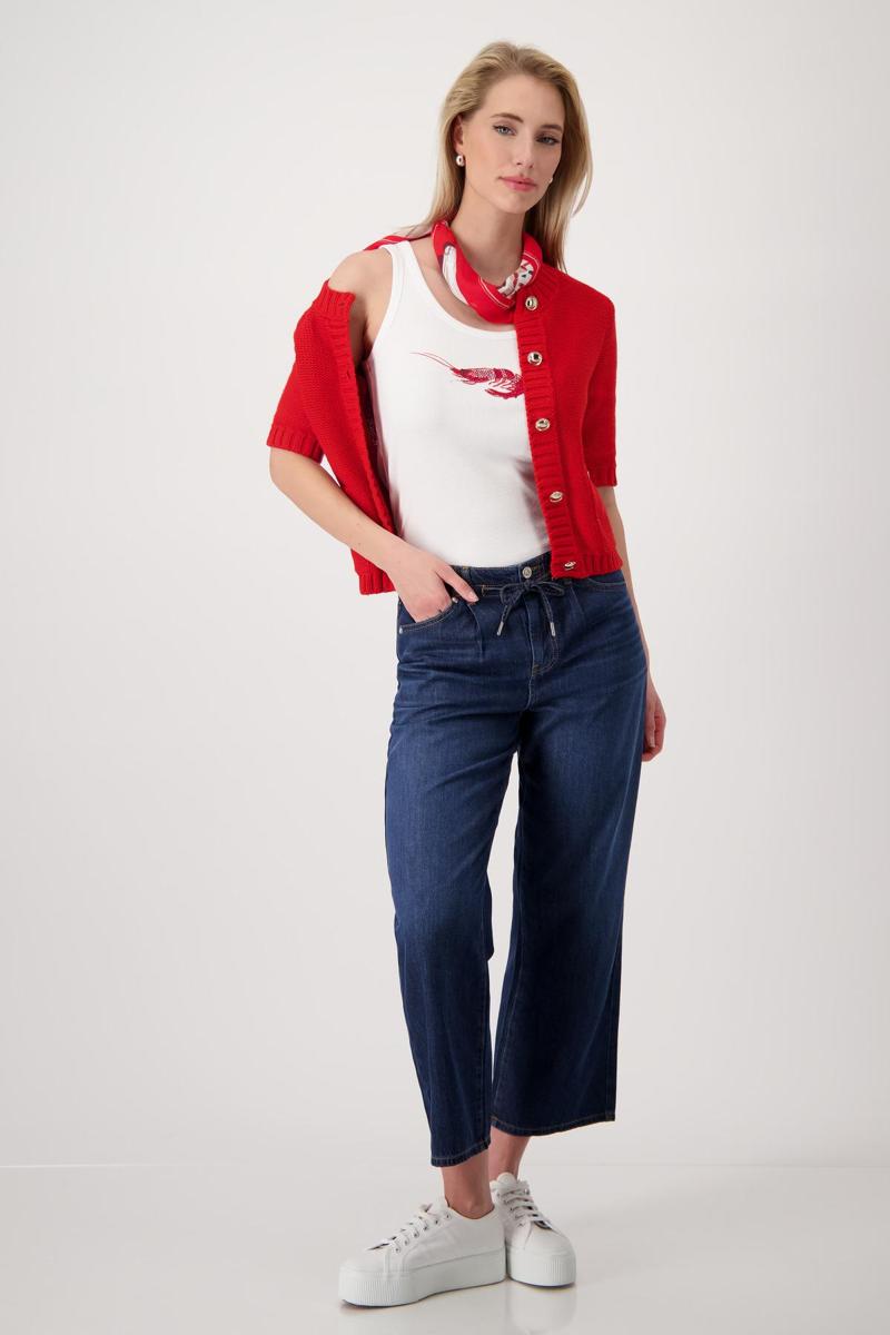 Monari Monari Sjaal 409769 Rood 3