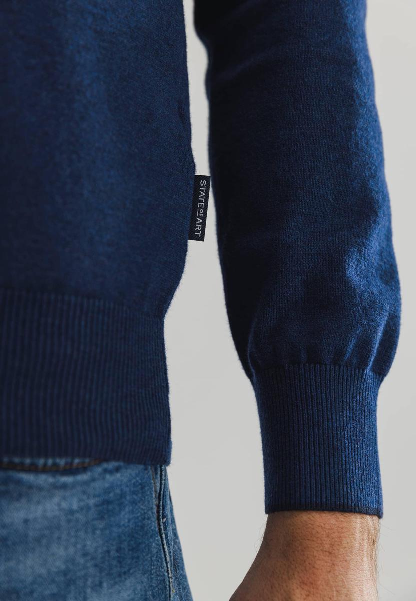 State of Art State of Art Trui 121-15003 Blauw 4