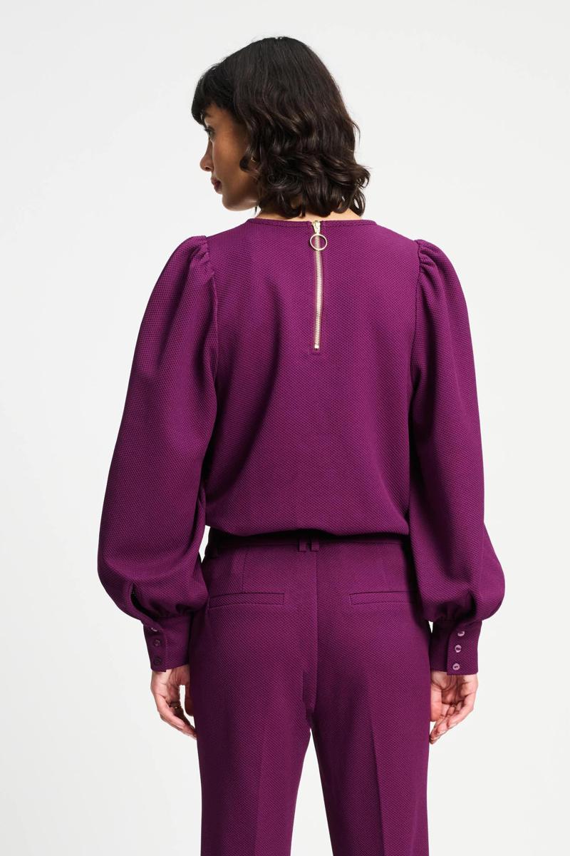 POM Amsterdam Blouse SP9331 Paars 6