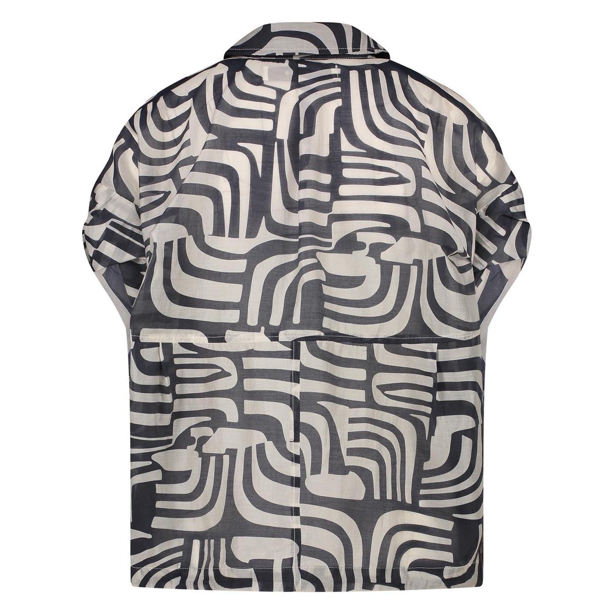 NUKUS NUKUS Blouse NKS02050 Blauw 2