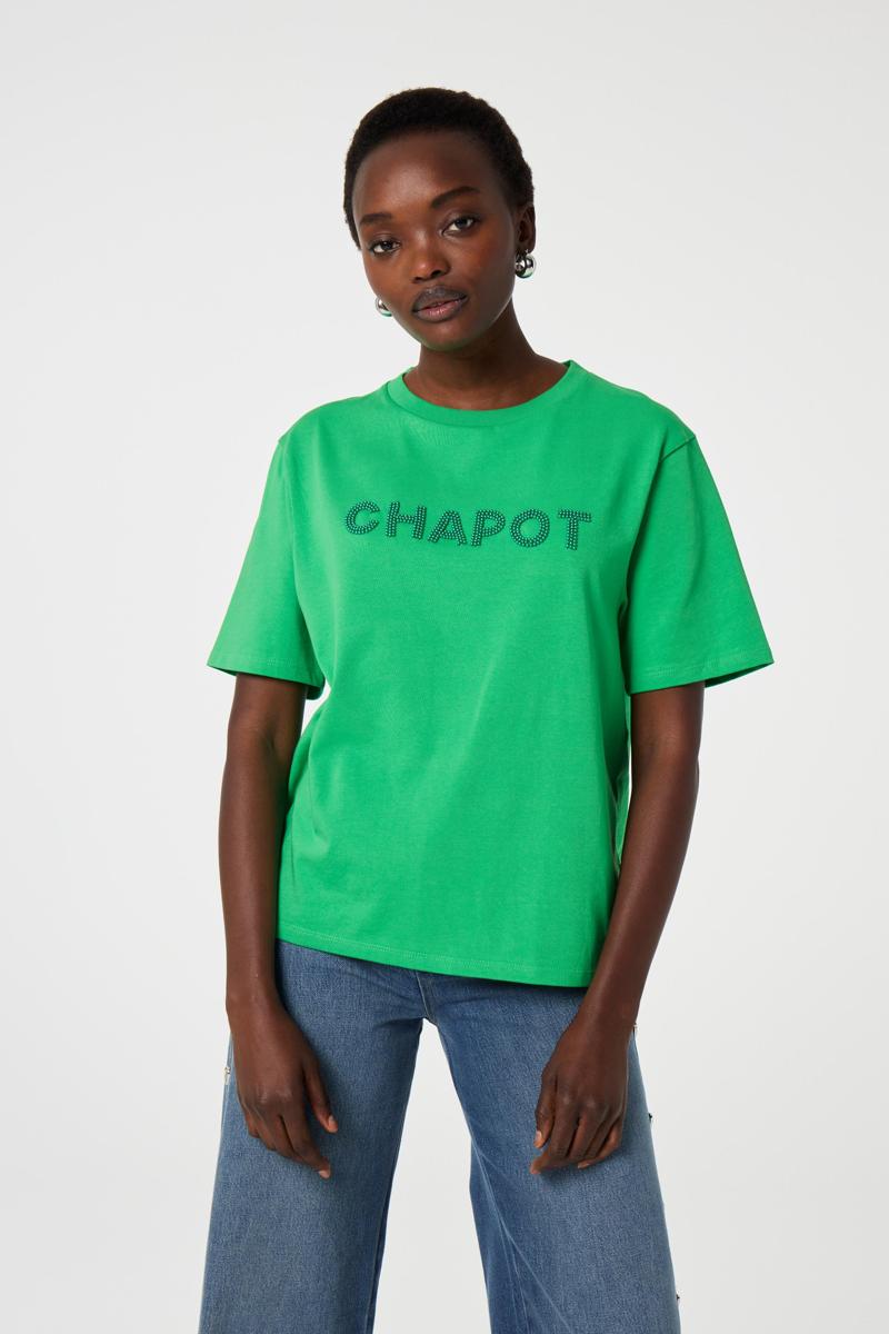 Fabienne Chapot Fabienne Chapot Blouse Pearl T-shirt Groen 1