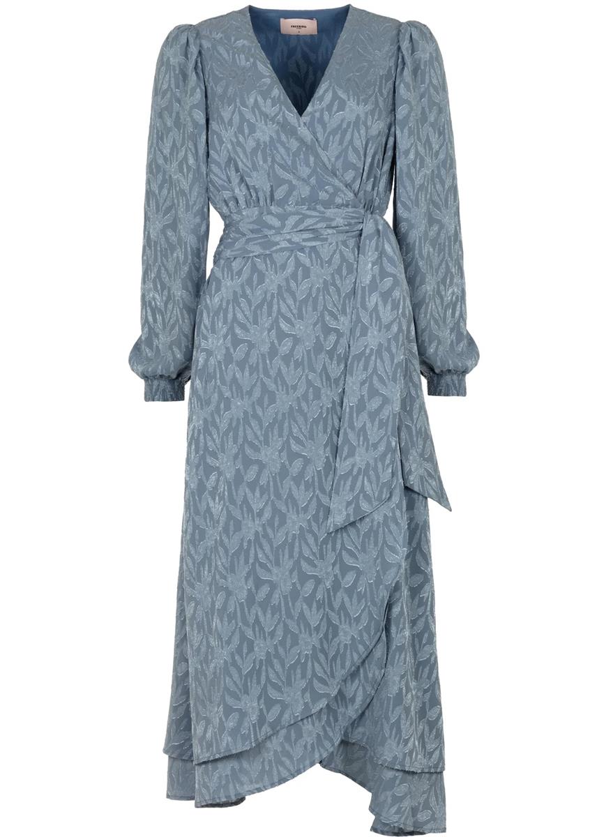 Freebird Jurk Blossom Blauw 2