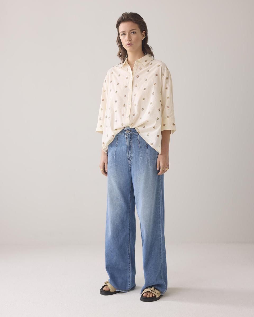 Summum Summum Blouse 2s3054-11624 Wolwit 2