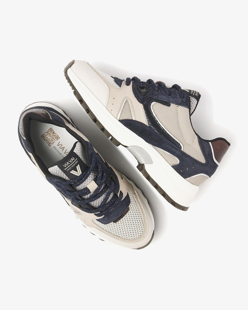 Via Vai Sneakers 62297 Blauw 4