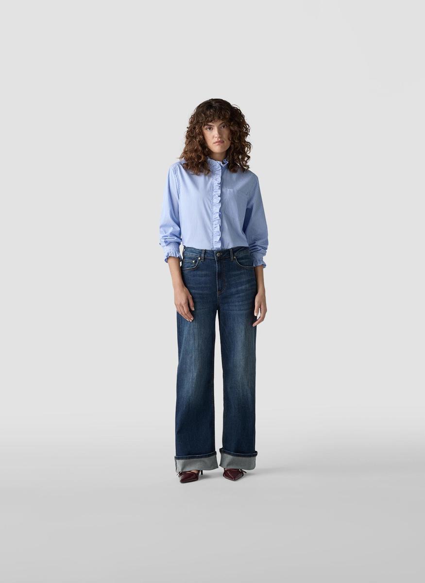 Le Comte Pantalon 55-624153 Blauw 1