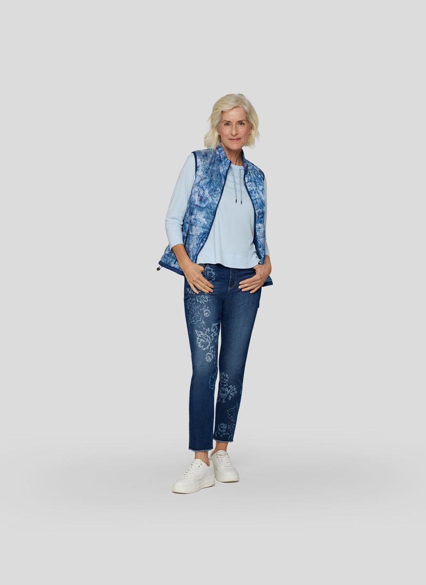 Rabe Rabe Gilet 54-213871 Blauw 1