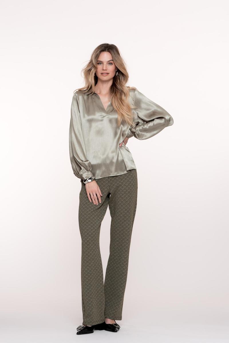Geisha Pantalon 51684-20 Groen 1