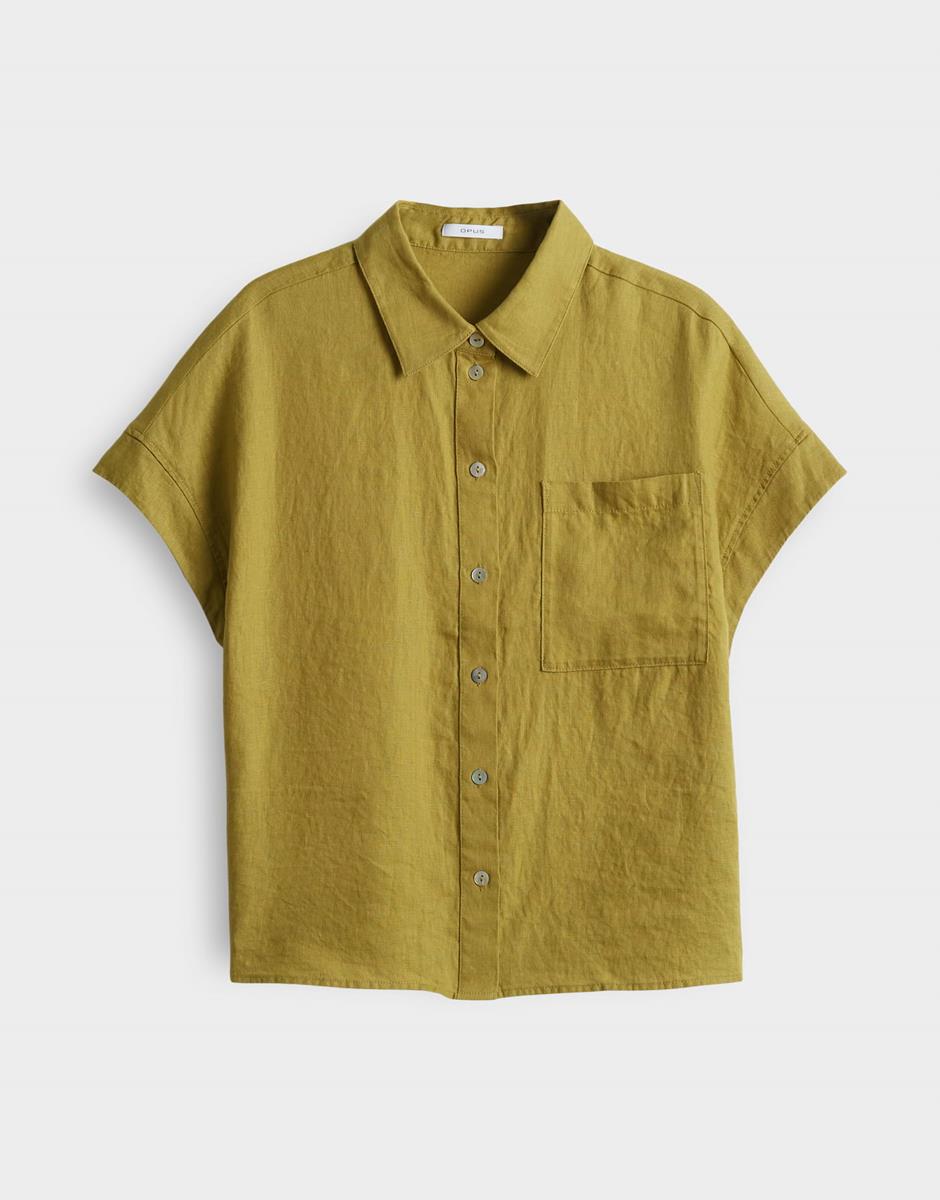 OPUS Blouse Felisa Groen 2