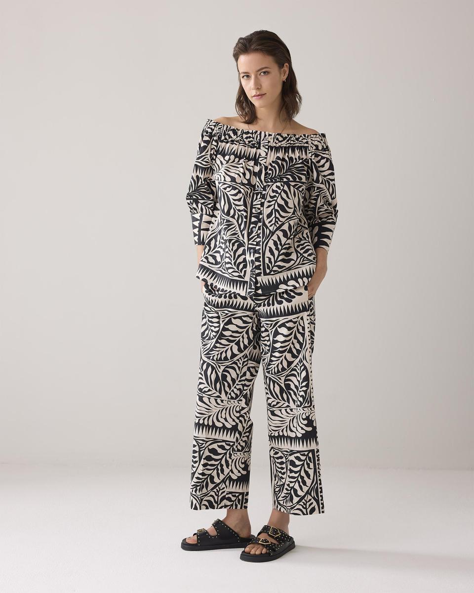 Summum Summum Blouse 2s3300-12223 Zwart 4