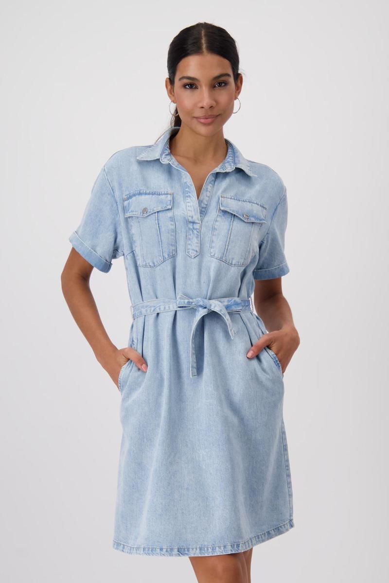 Monari Monari Jurk 409623 Blauw 1