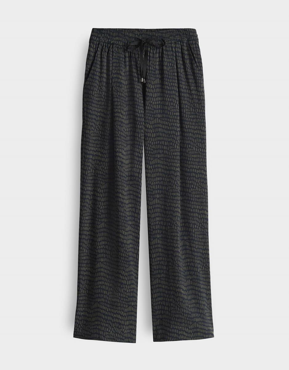 OPUS Pantalon Marou Splash Blauw 2