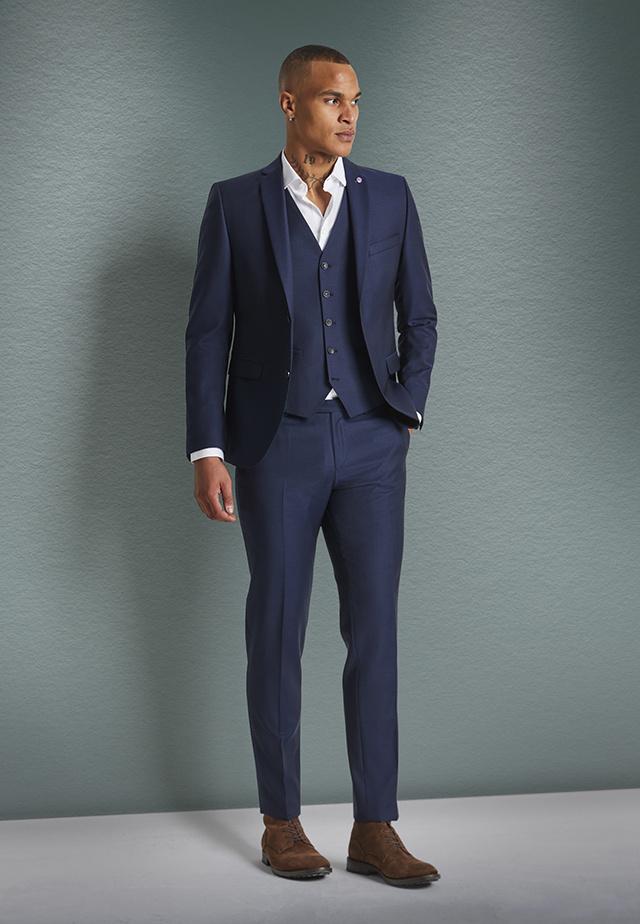 Club of Gents Club of Gents Pantalon Cedric Blauw 3