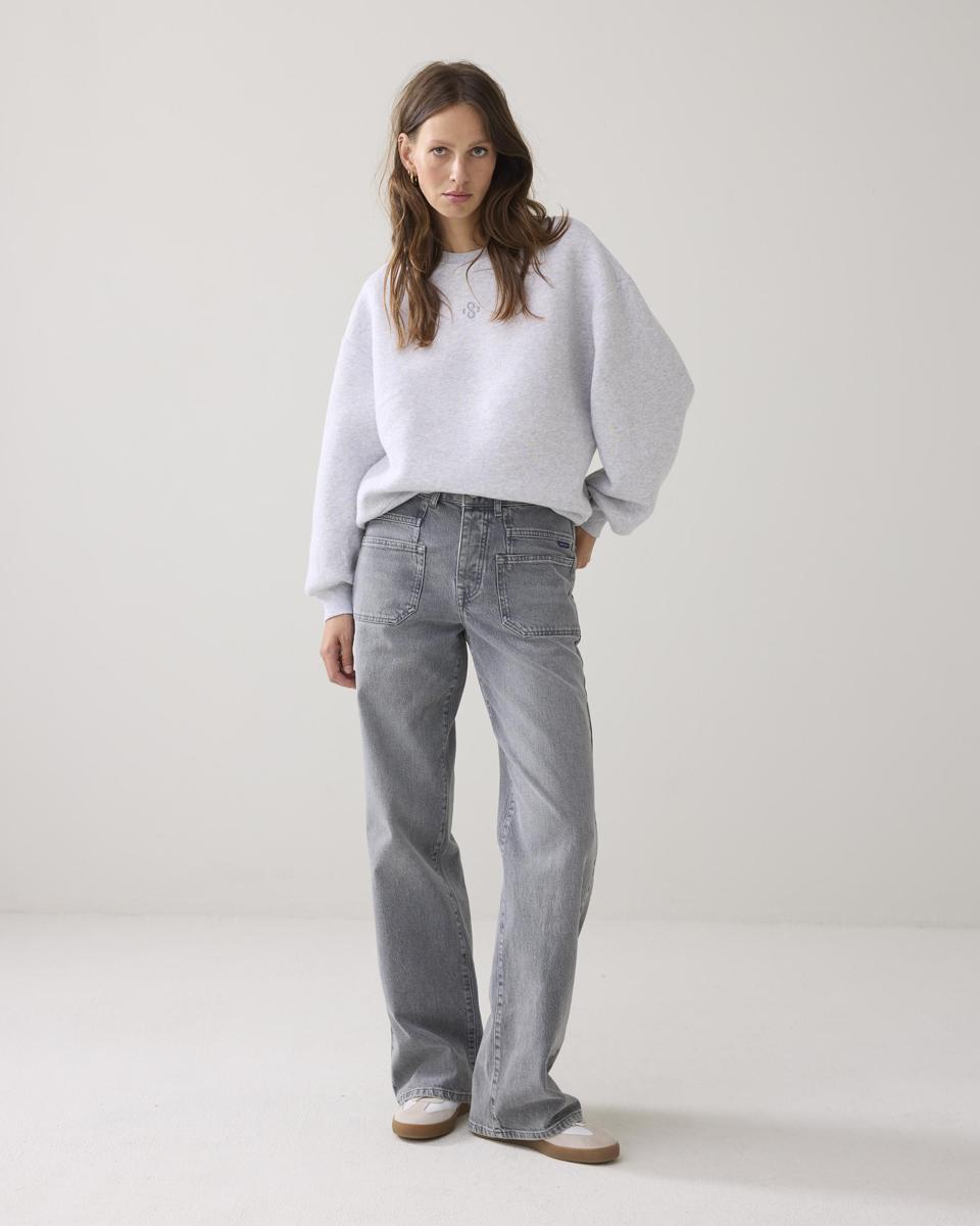 Summum Summum Blouse Hamburg-30413 Grijs 2