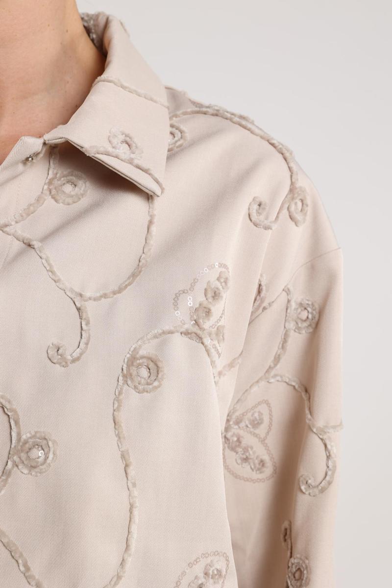 NUKUS Blouse NKF02054 Beige 5
