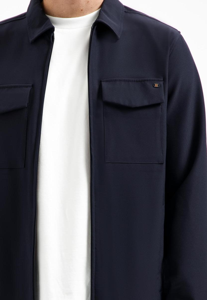 No Excess Overshirt 29510804 Blauw 6