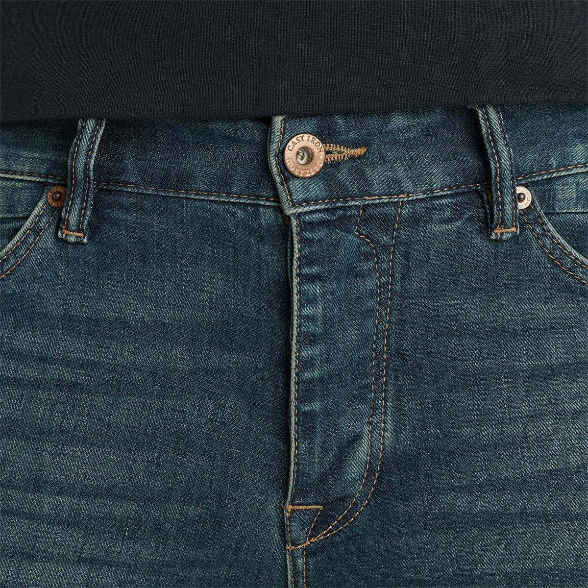 Cast Iron Cast Iron Pantalon CTR390 Blauw 5