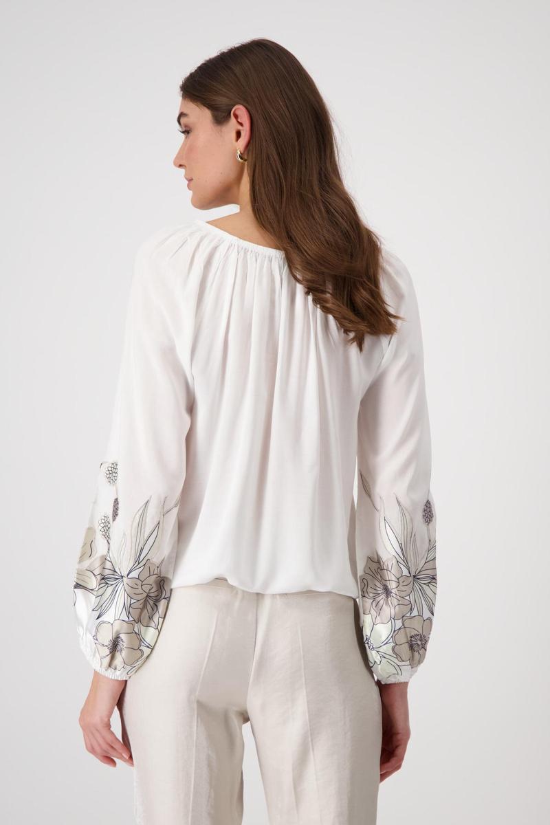 Monari Monari Blouse 409084 Off-White 5