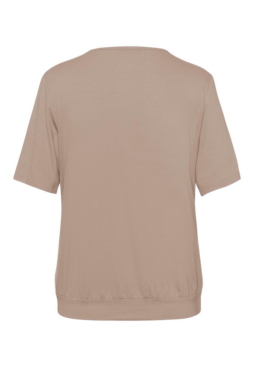 Frank Walder Blouse 714404 Taupe 2