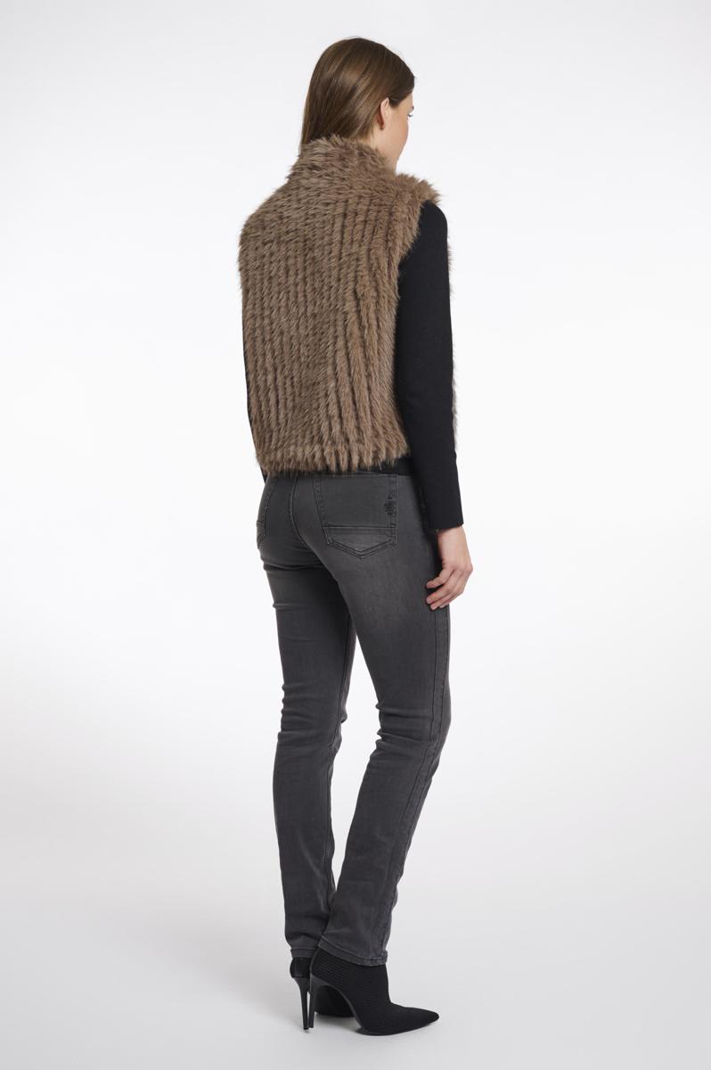Rino & Pelle Gilet Dava.7002511 Bruin 2