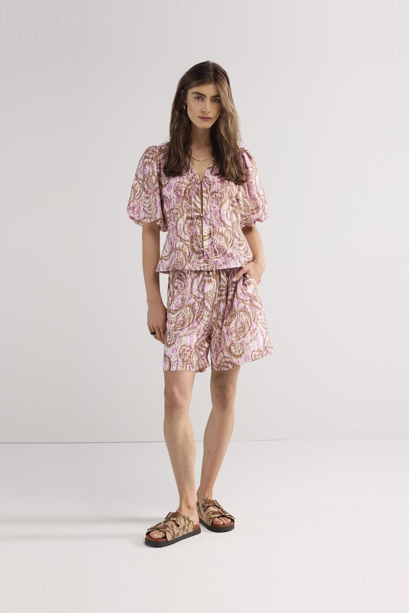 Summum Summum Blouse 2s3312-12229 Paars 1