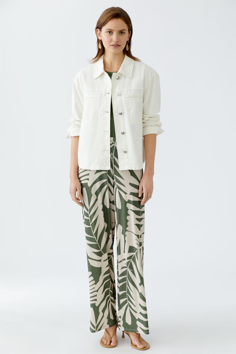 Oui Oui Pantalon 0092808 Groen 2