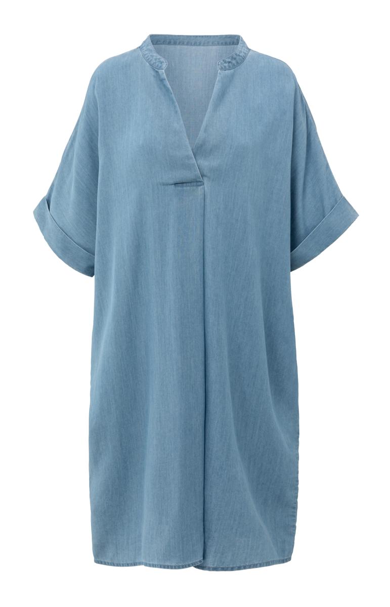 YAYA YAYA Jurk 01-601189-504 Blauw 1