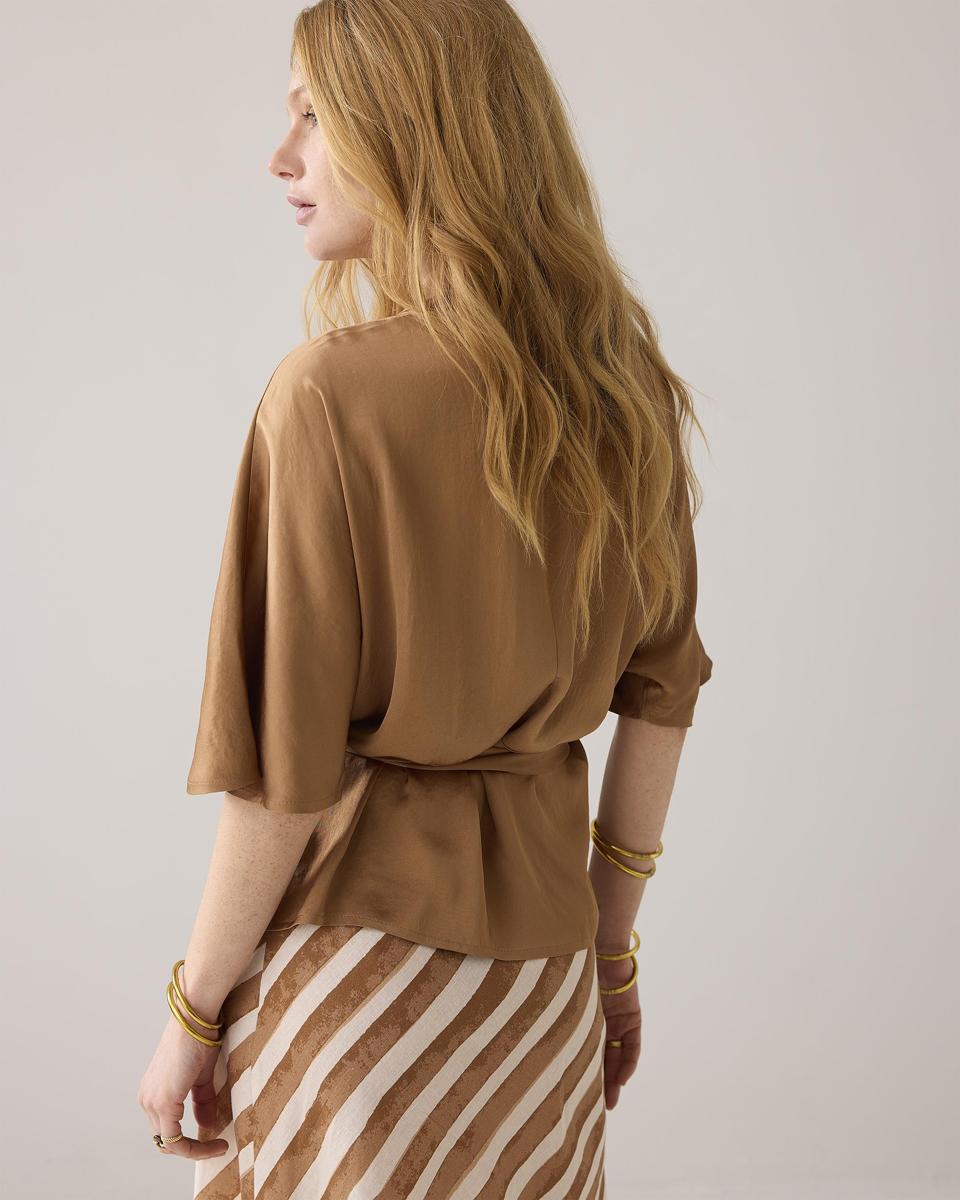 Summum Summum Blouse 2s3297-11817 Bruin 3
