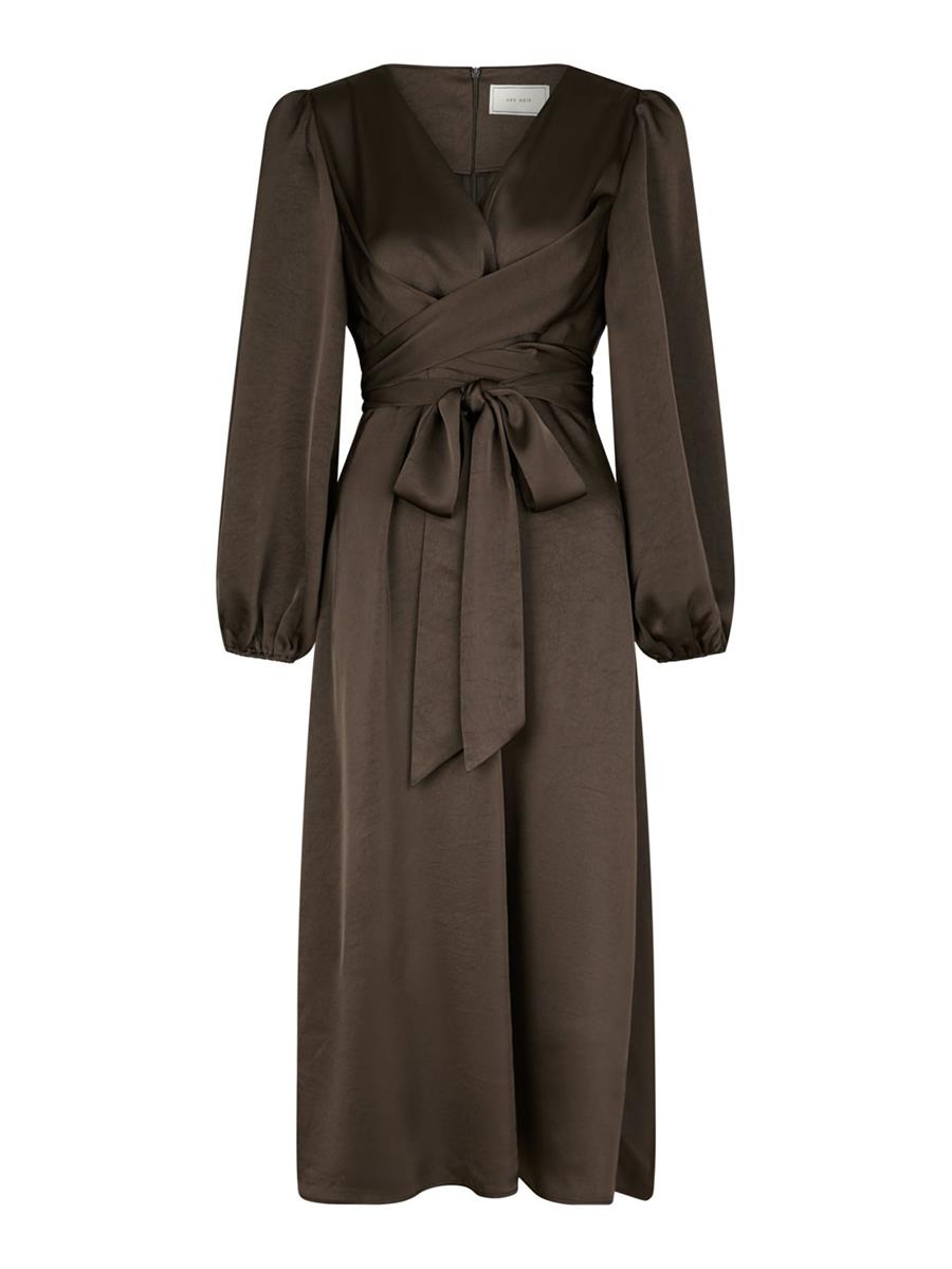Neo Noir Jurk Rimini Heavy Bruin 2