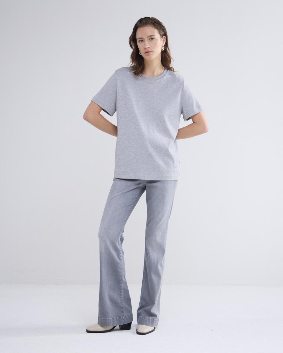 Summum Summum T-Shirt Lyon-30645 Grijs 3