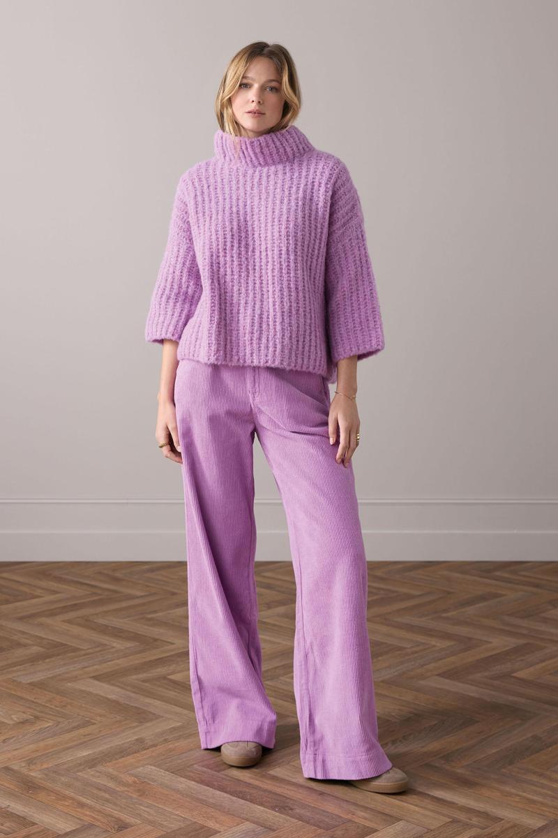 Summum Pantalon 4s2497-11910 Paars 1