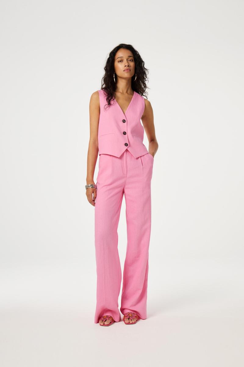 Fabienne Chapot Fabienne Chapot Gilet Gigi Gilet Roze 5