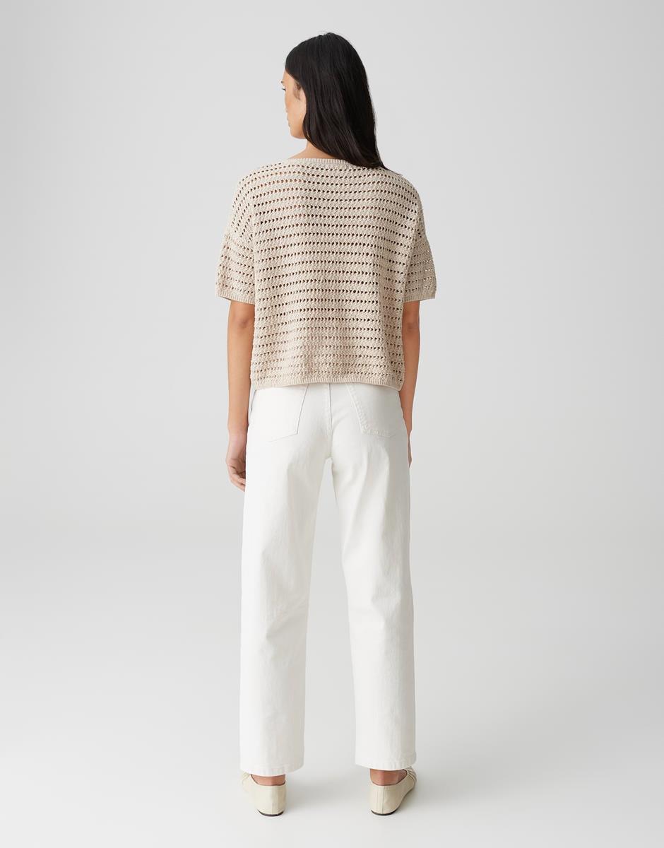 OPUS Trui Pinse Off-White 3