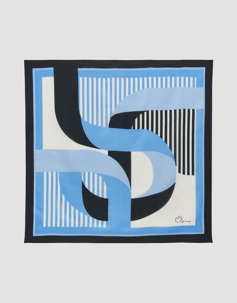 OPUS OPUS Sjaal Argetic Blauw 2