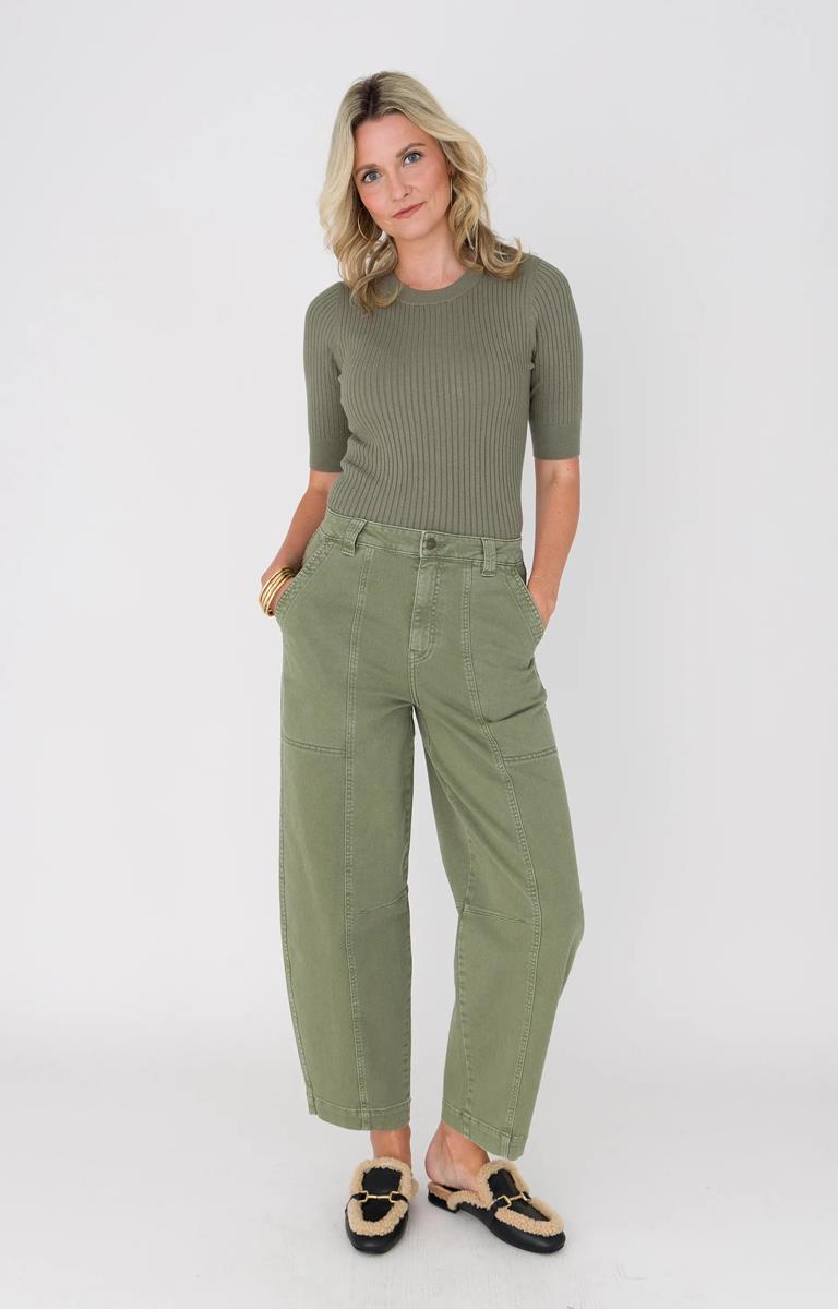 Anna Pantalon 67a02-03401 Groen 1