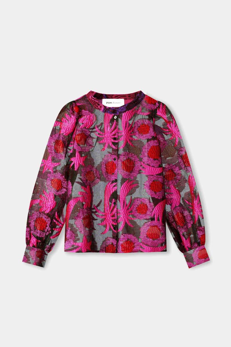 POM Amsterdam Blouse SP9383 Roze 3