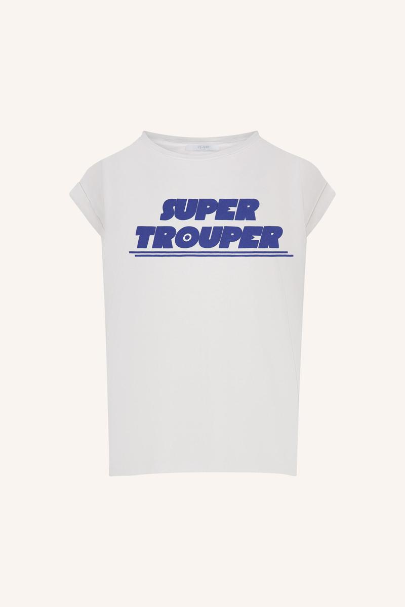 By-Bar By-Bar T-Shirt Thelma Super Trouper Wit 2