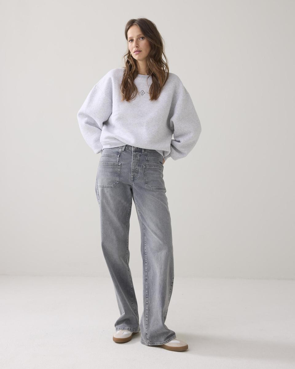 Summum Summum Blouse Hamburg-30413 Grijs 4