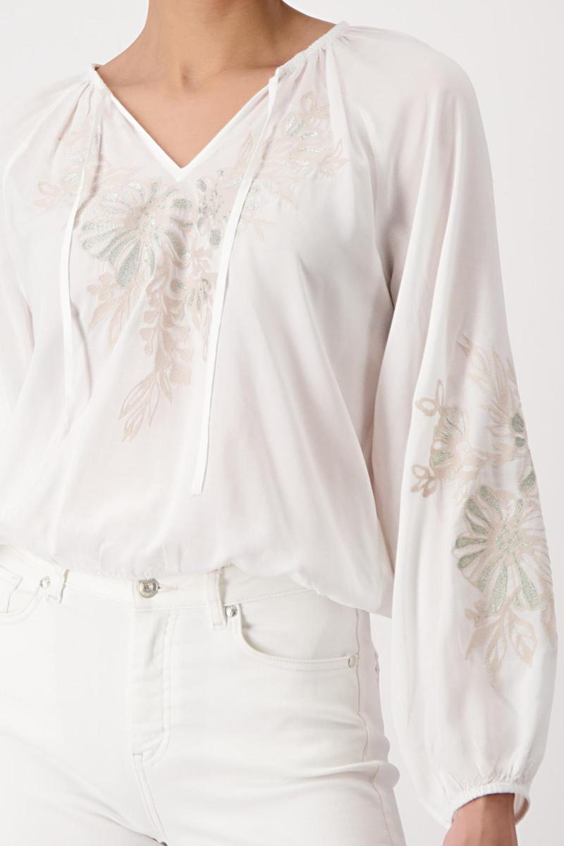 Monari Monari Blouse 409403 Off-White 4