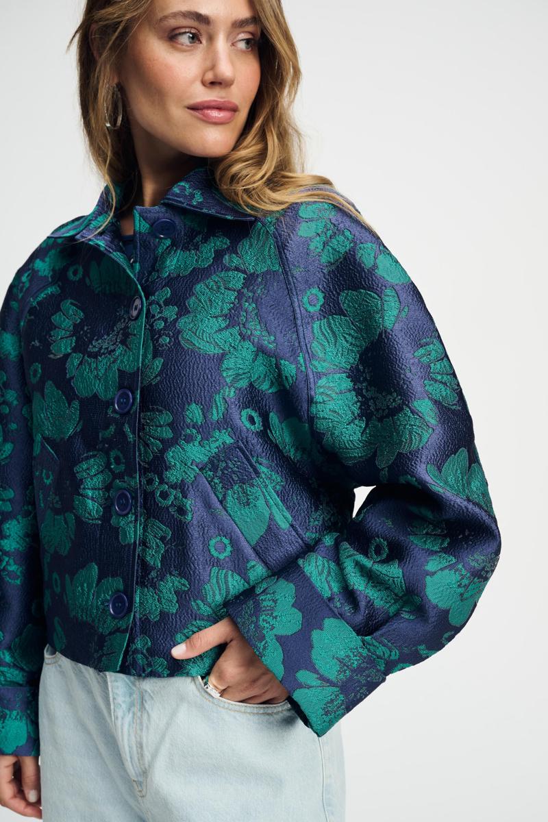 POM Amsterdam POM Amsterdam Blazer SP9061 Blauw 2