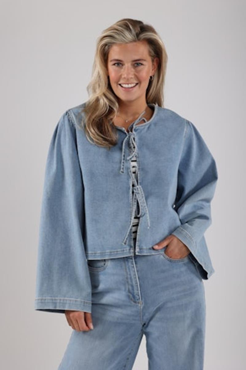 NUKUS NUKUS Blouse NKS02067 Blauw 1