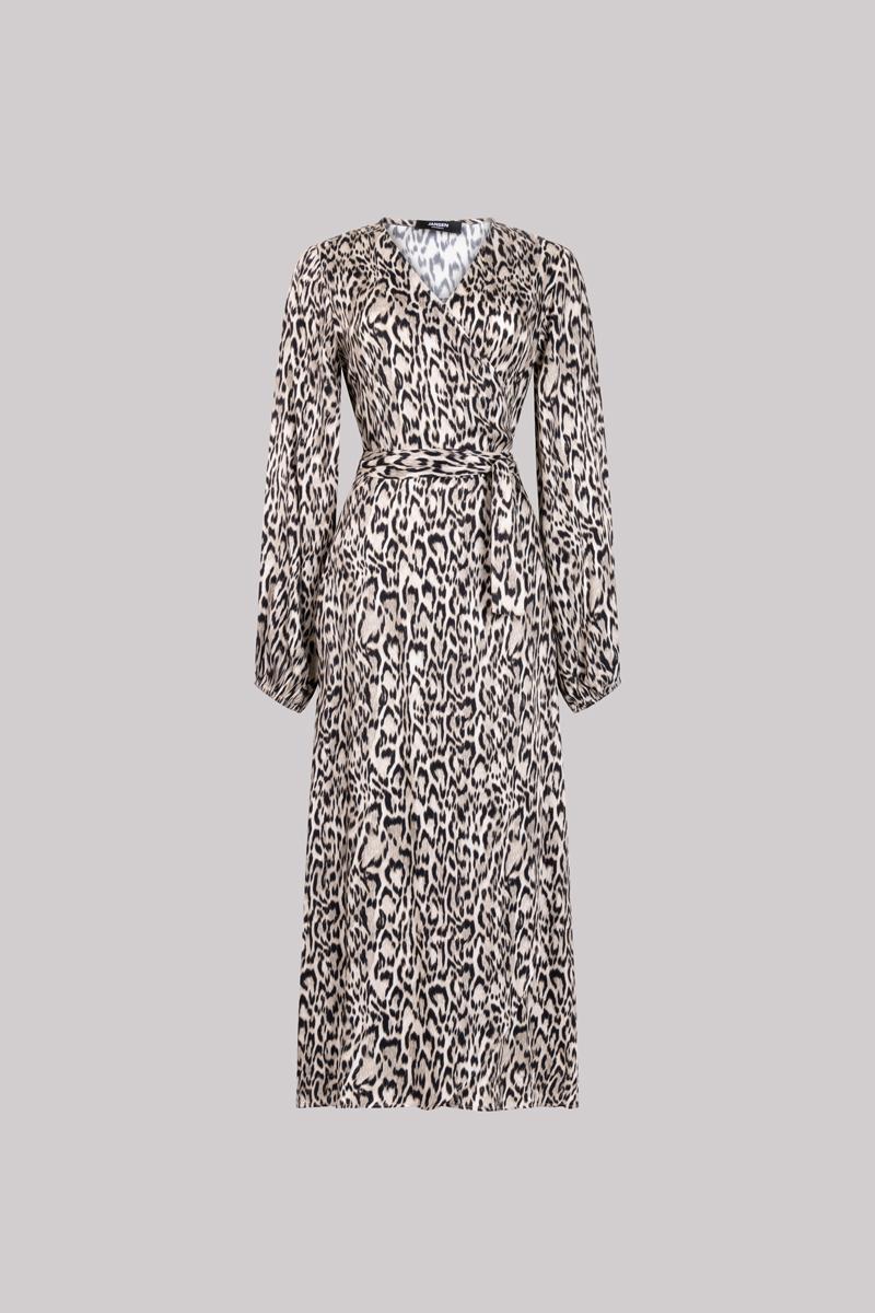 Jansen Amsterdam Jansen Amsterdam Jurk REBECCA SS25 Beige 5