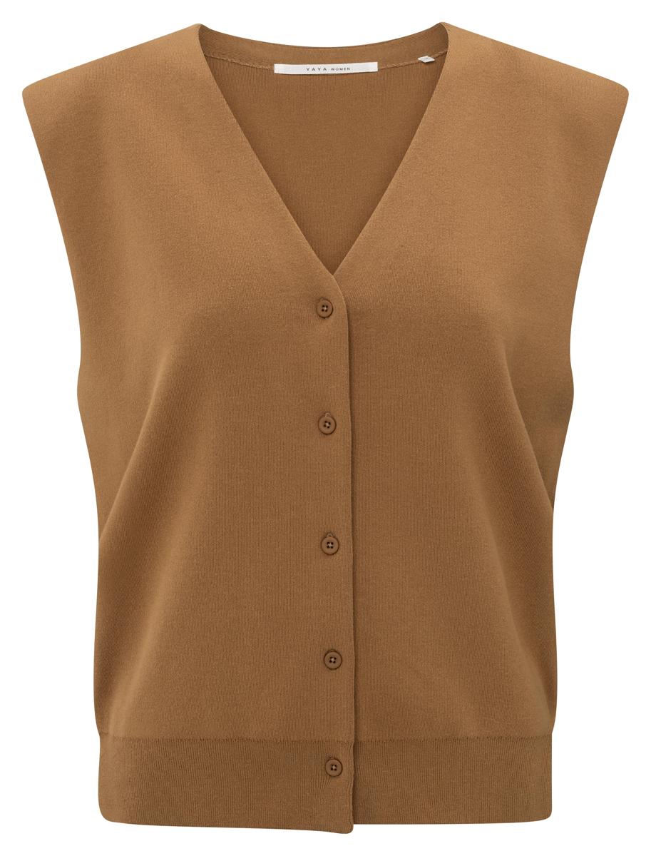 YAYA Vest 01-010107-505 Bruin 2