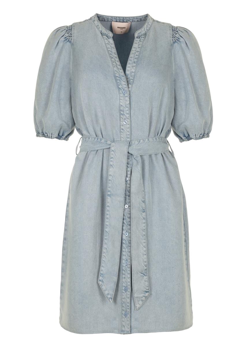 Freebird Jurk Dael Blauw 2