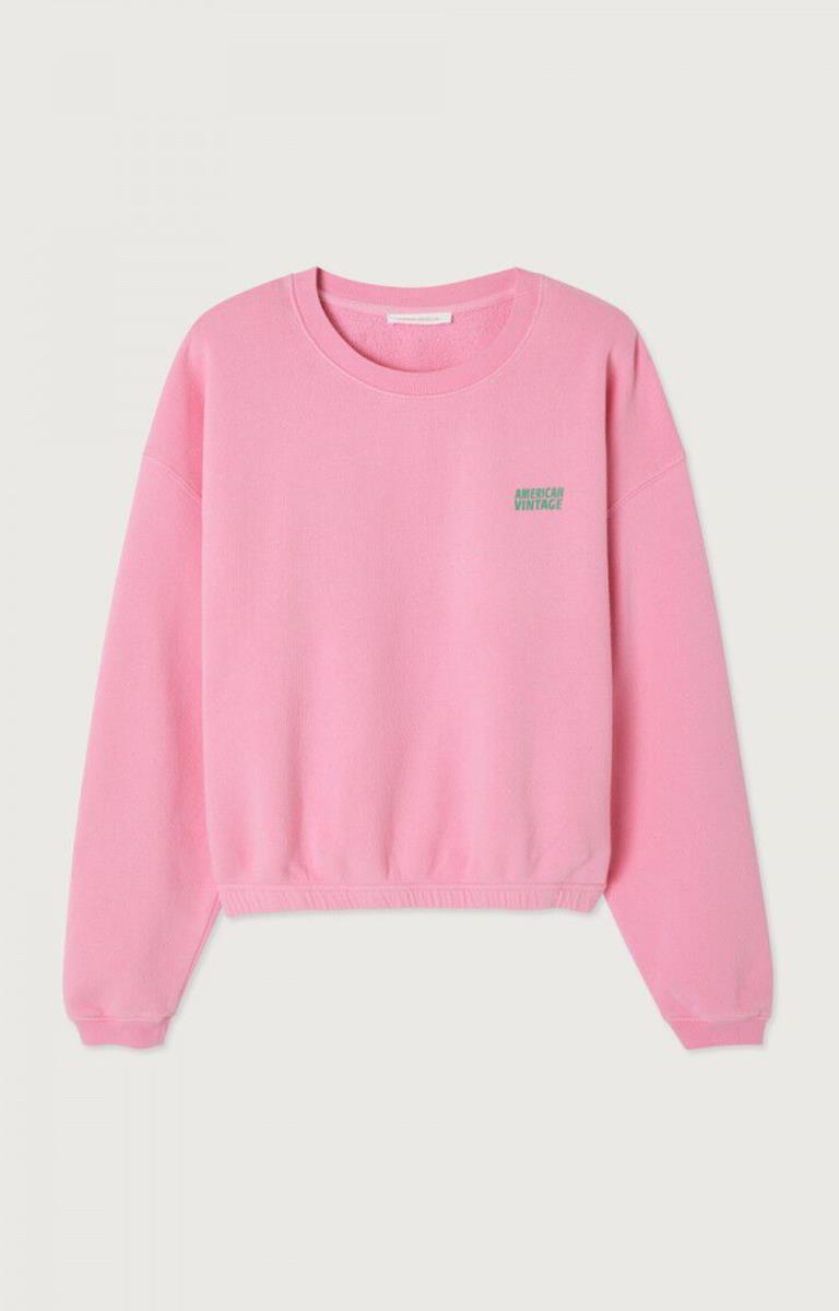 American Vintage American Vintage Sweater Izubird Roze 2