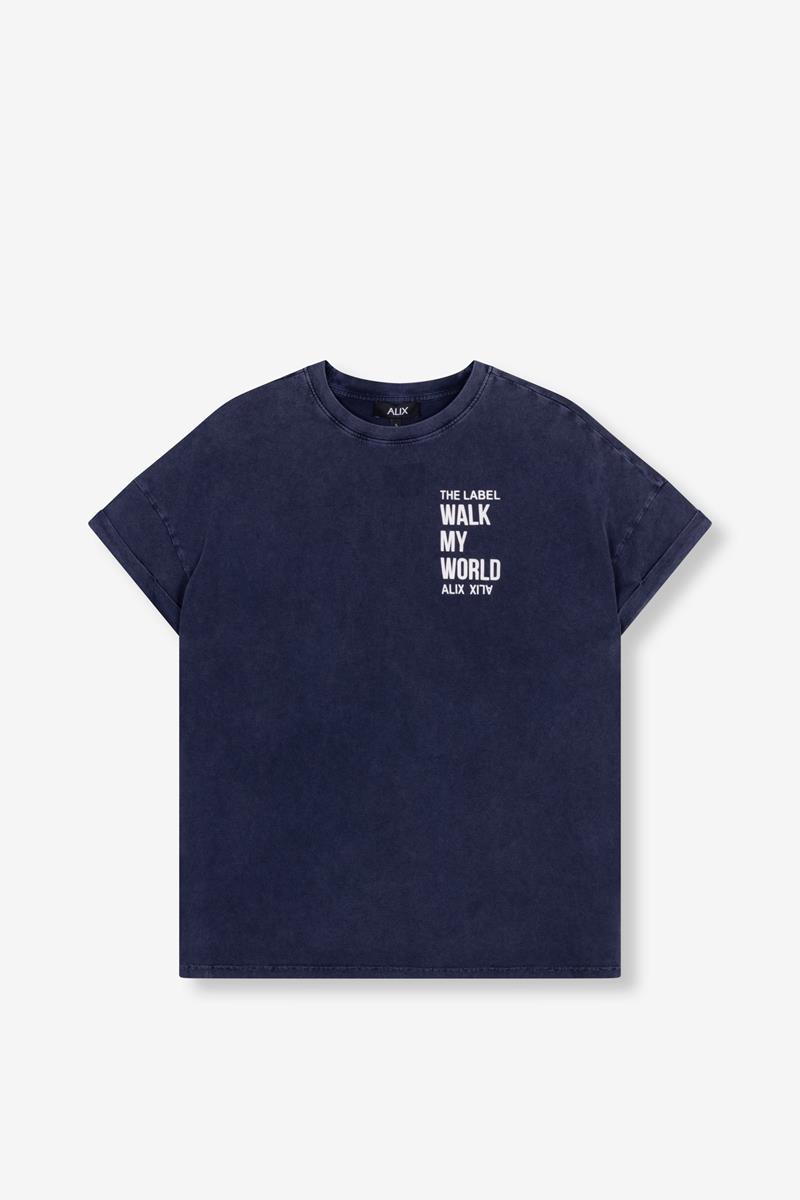Alix The Label Alix The Label T-Shirt 2502819117 Blauw 2