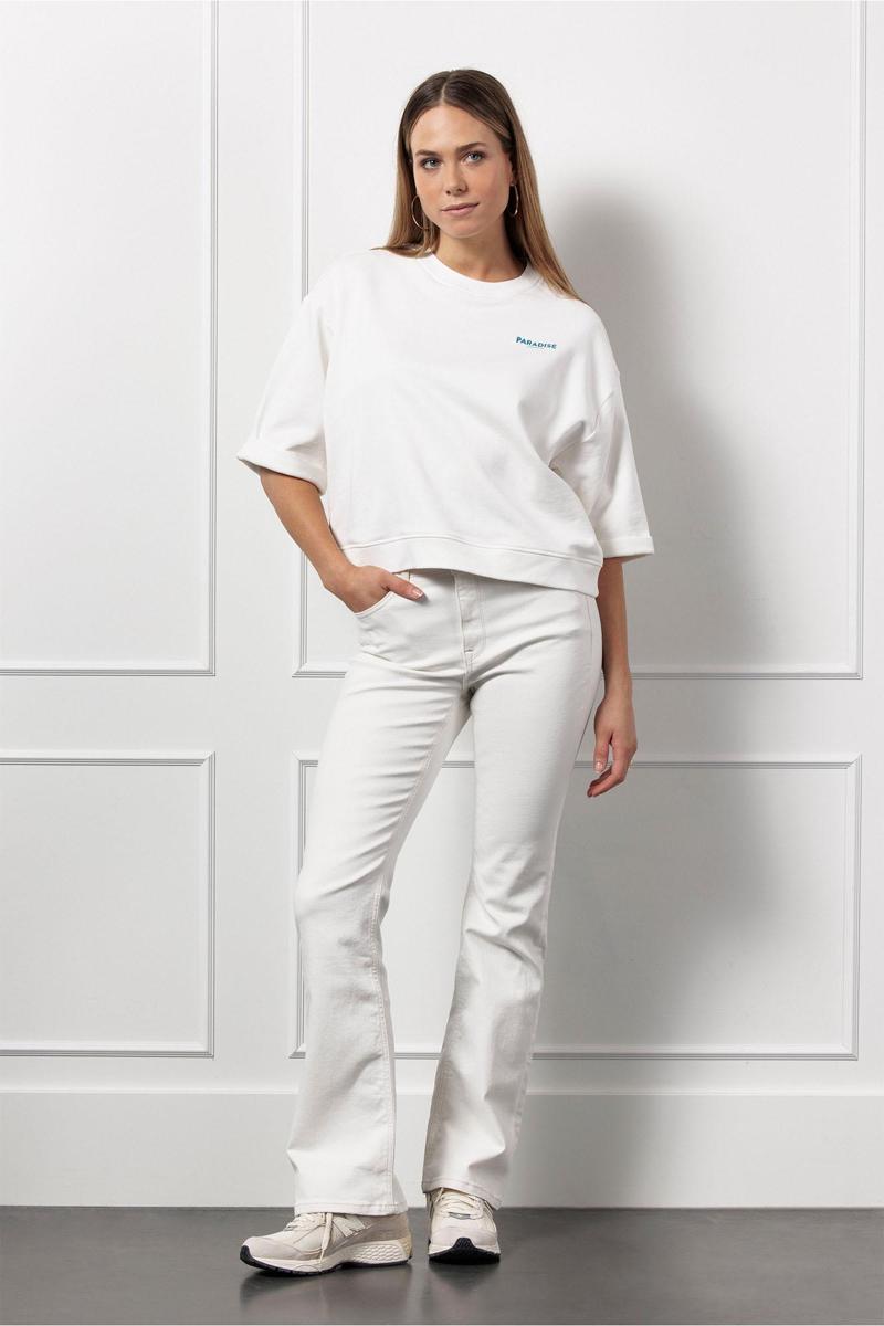 Studio Anneloes Sweater Puck Paradise Off-White 5