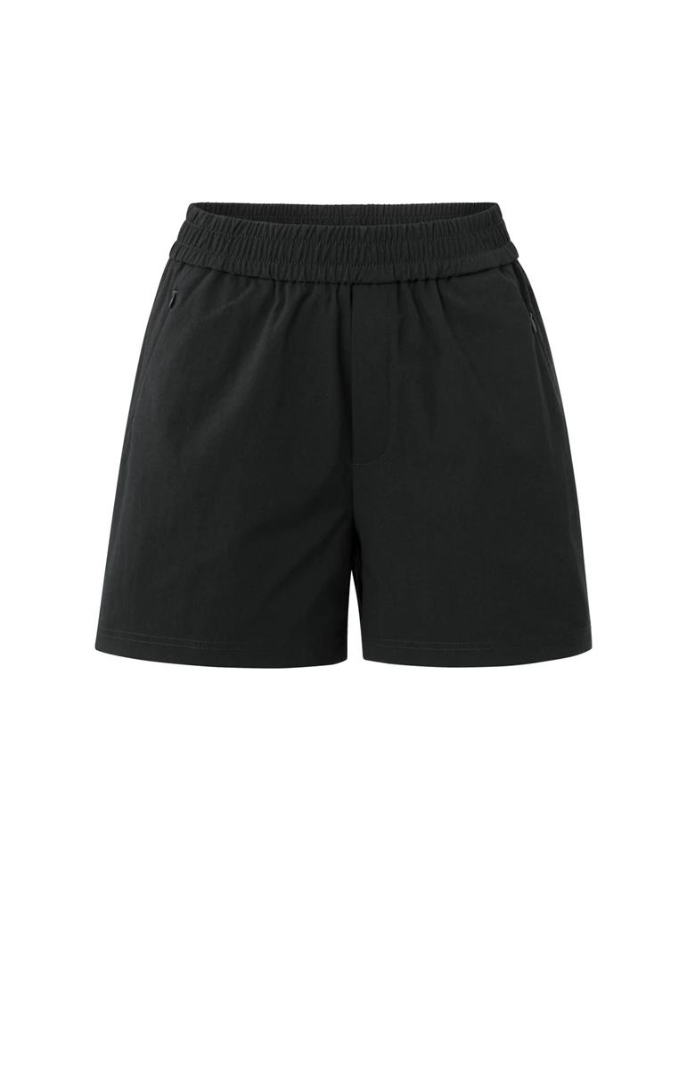 YAYA Short 01-321021-505 Zwart 1