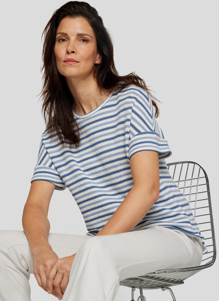 Rabe Rabe T-Shirt 54-213352 Blauw 6