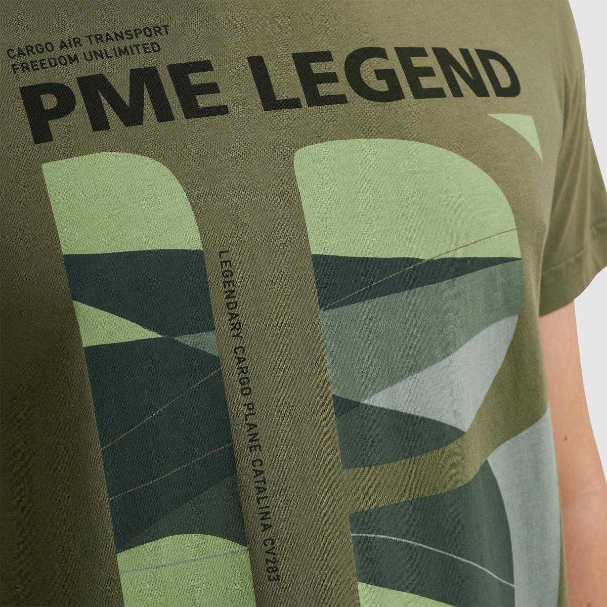 PME Legend PME Legend T-Shirt PTSS2504583 Groen 5