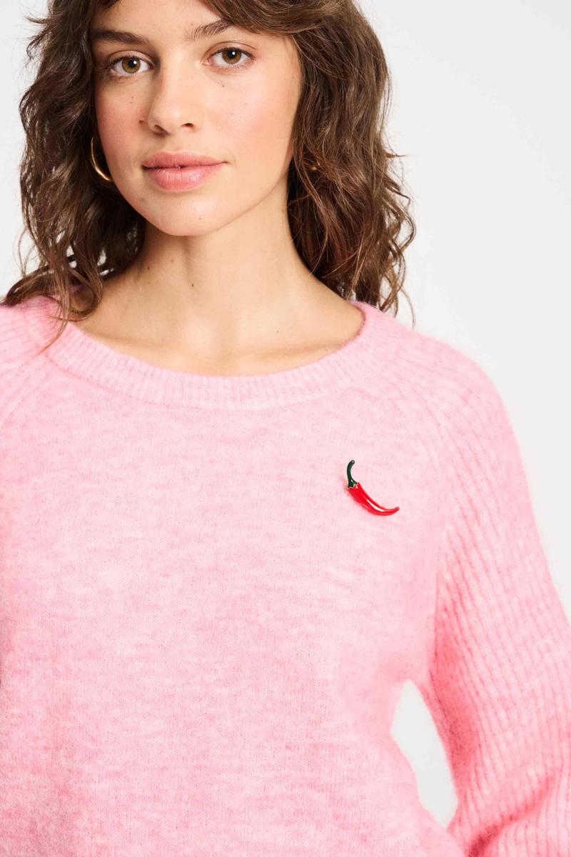 POM Amsterdam Trui SP9315 Roze 4